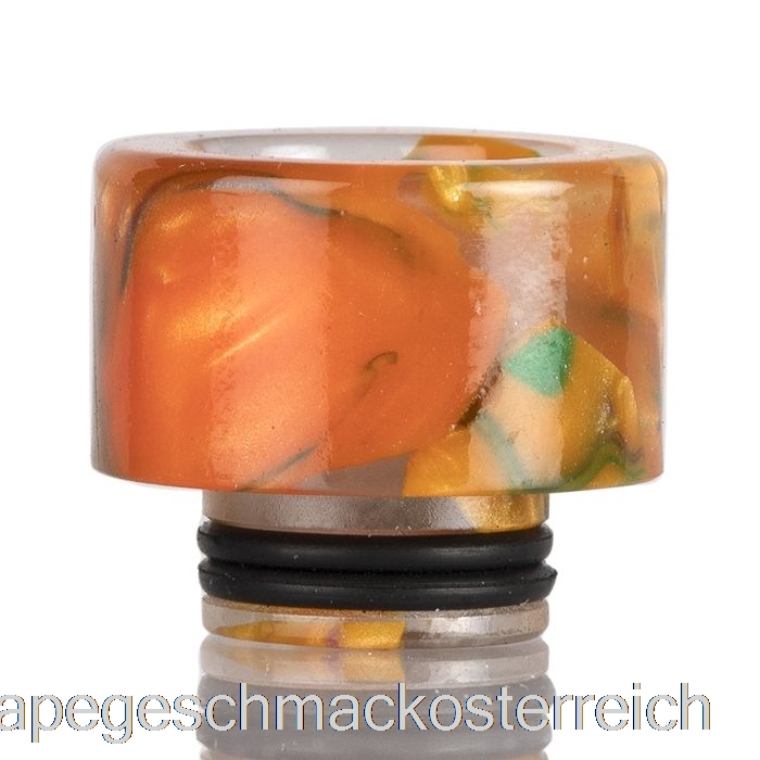510 Widebore Resin Drip Tip Orangefarbener Vape-Geschmack